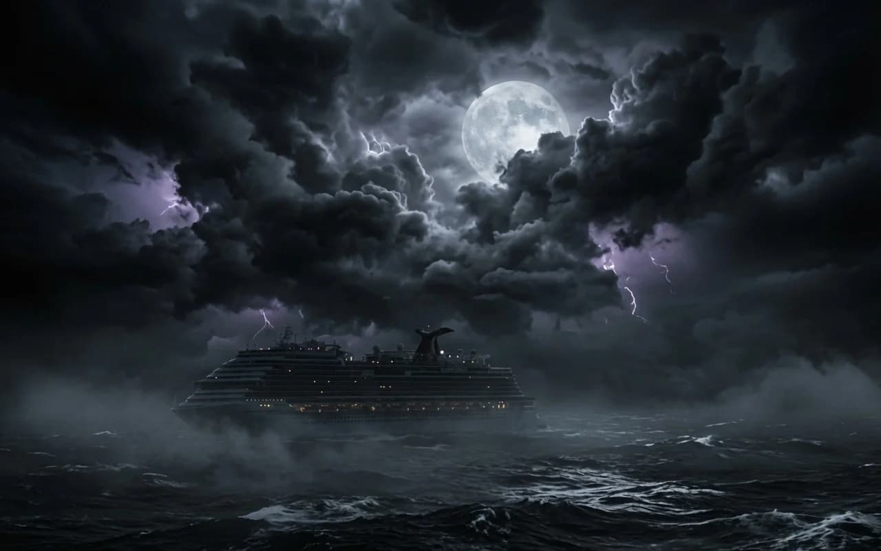 Darkness Emergent At Sea — Dark Cruise